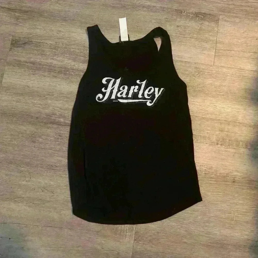 Harley Davidson Vintage Super Rare XS 2006 Tank Top Black